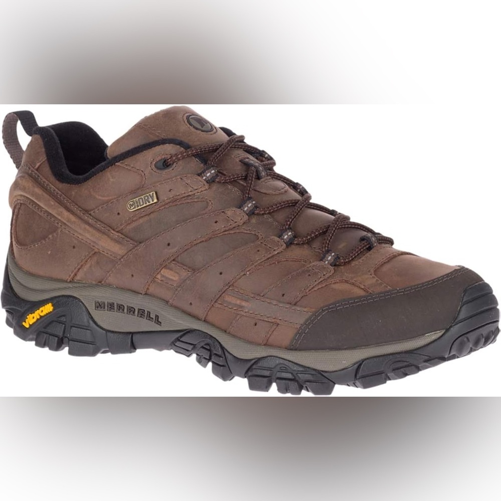 NWT Merrell Men's Moab 2 Vent Hiking Sneakers With Mega Grip Soles Size 10.5